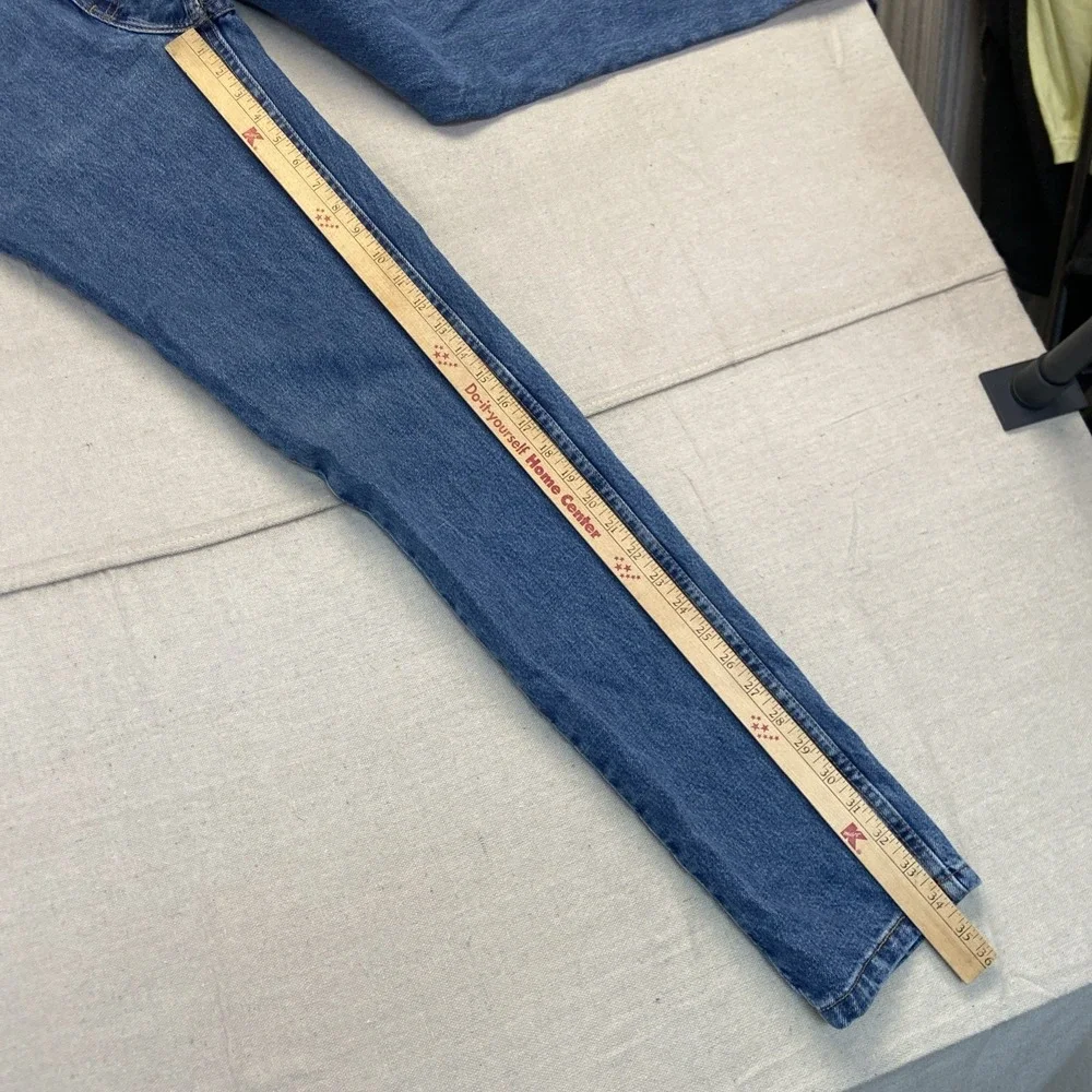 Levis 512 Jeans Mens 30 x 34 Slim Fit Tapered Leg Blue Denim 90s Vintage